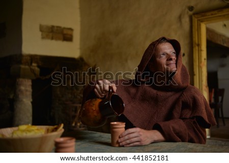 medieval monk