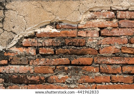 Old Brick wall Background, Texture