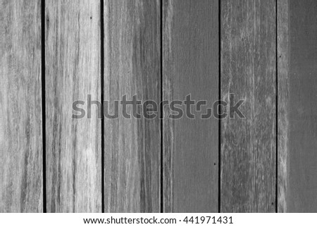 Black and white wood Texture Background