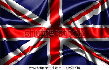 The Second Union of Great Britain and Kingdom of Ireland Flag 3D symbolises