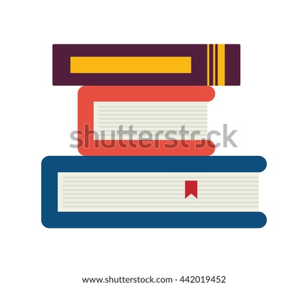 Book icon. Reading concept. Vector graphic