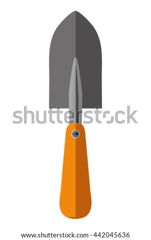 Shovel icon. Gardening design. Vector graphic 