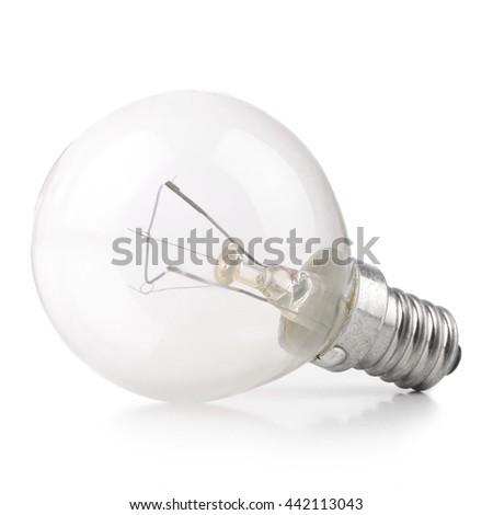 incandescent lamp e14 Royalty-Free Stock Photo #442113043