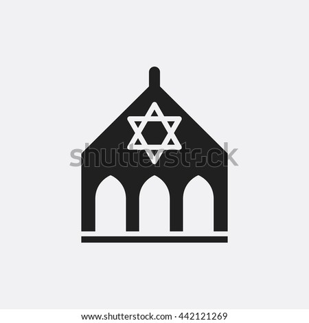 Synagogue Icon Royalty-Free Stock Photo #442121269