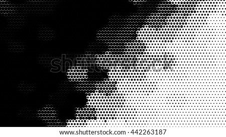  halftone dots vector texture background . Border Frame, Dotted Abstract Vector Texture