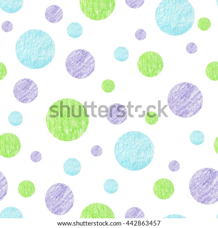 pattern of colored texture circles. Background. Watercolor.