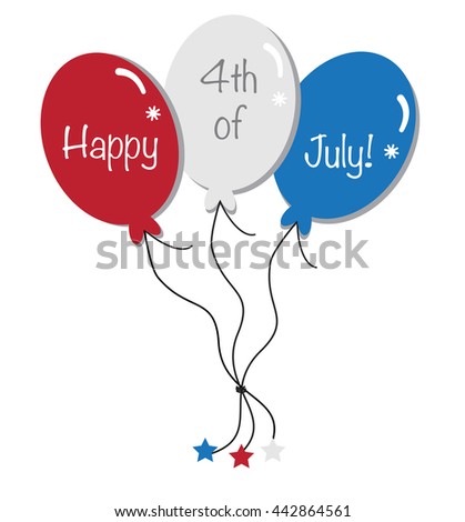 Happy 4th of July Balloons