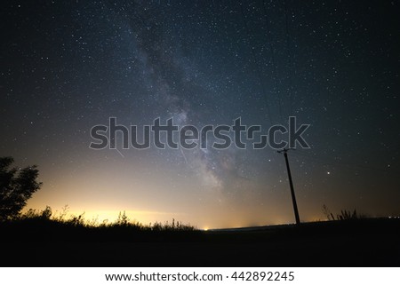 Milky Way under Ukraine
