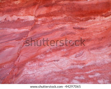 Colorful sandstone surface