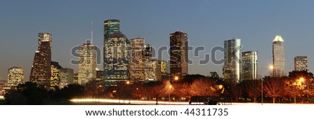 Skyline of the City of Houston, Texas