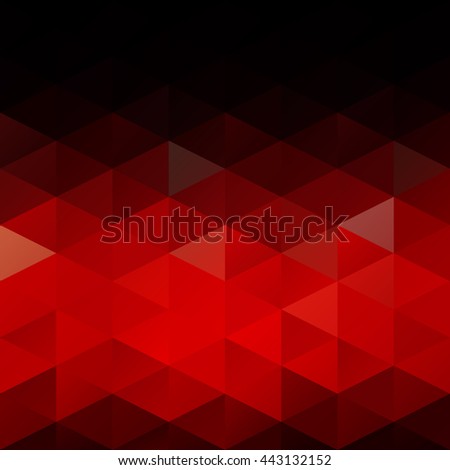 Red Grid Mosaic Background, Creative Design Templates