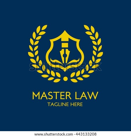 Law Firm,Law Office, Lawyer services, Vector logo template. flat style design