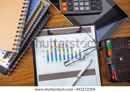 Business Objects office expanded in composition on a table