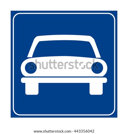 Italy Limited Access Road Sign