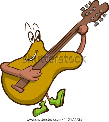 a self playing guitar