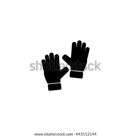 football gloves icon. football gloves sign