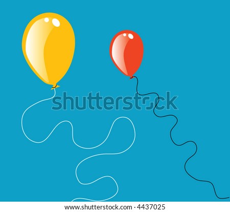 vector balloon
