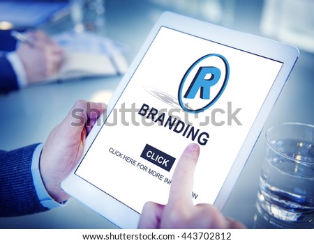 Branding Advertisement Copyright Value Profile Concept