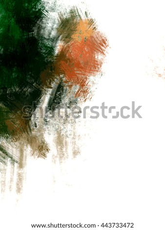Brushed Painted Abstract Background 