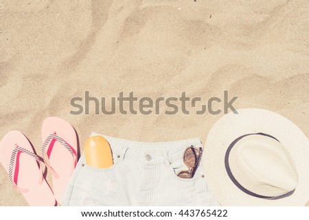 Women's beach or summer outfit