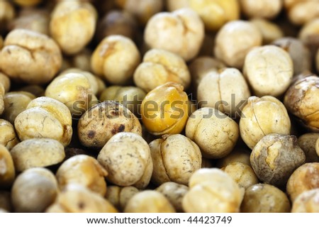 A lot of Arabic nuts, good for background