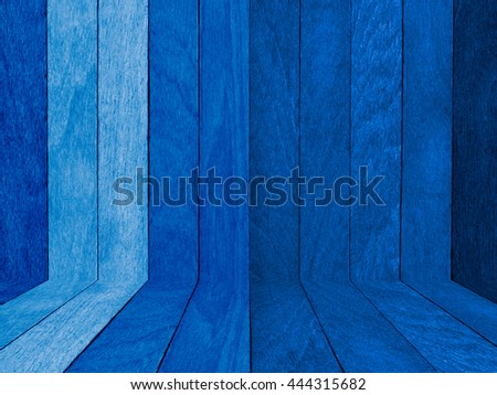Creative Rough Grunge Shade Blue Wood Texture or Background Perspective/Interior Material Wallpaper/Navy Color Prank Panel fro Product Presentation