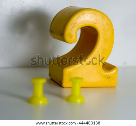 Number two in Yellow
