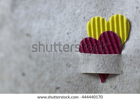 heart shape paper background
