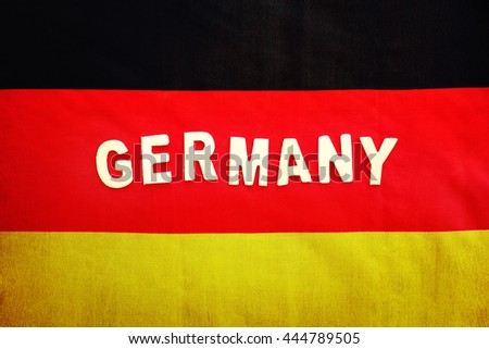 German flag, abstract background with text space, patriotic wallpaper for football fans
