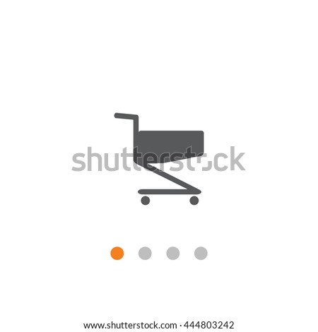 Shopping cart Icon Vector