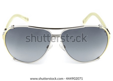 Fashion sunglasses isolated, eyewear, various models