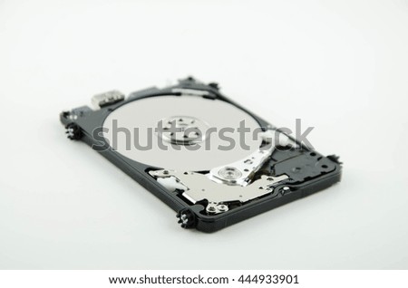 real open hard drive
