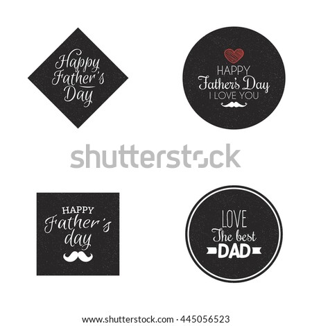 father day labels