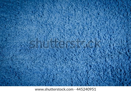 blue towel texture.