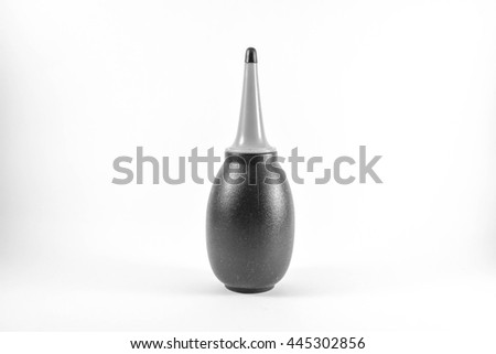 camera dust blower isolate on white background