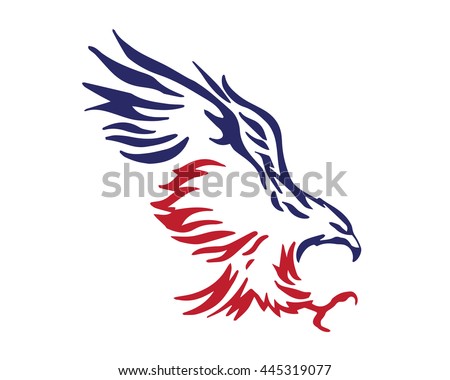 American Eagle Patriotic Logo - Elite Soldier Squad 