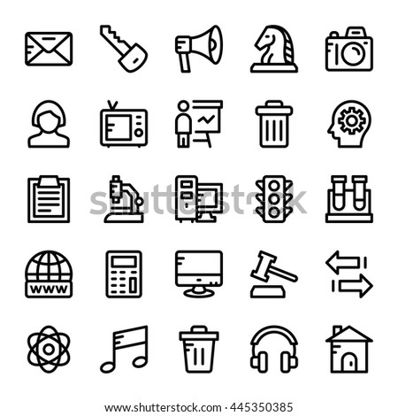 Web and User Interface Vector Icons 1