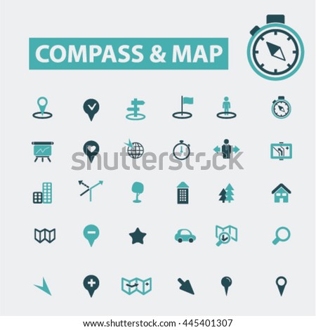 compass map icons