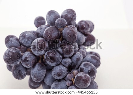 Grapes isolated picture