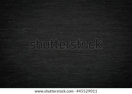 Black fabric texture