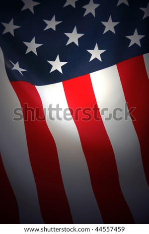 Abstract American flag background