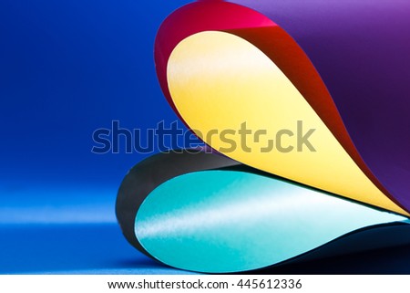 colorful paper abstract and background-3