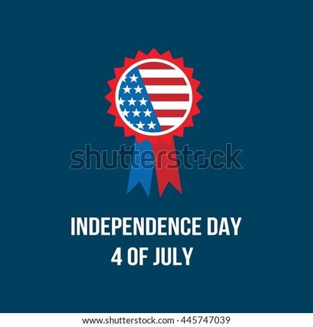 vector design of independence day 4 th july. Happy independence day