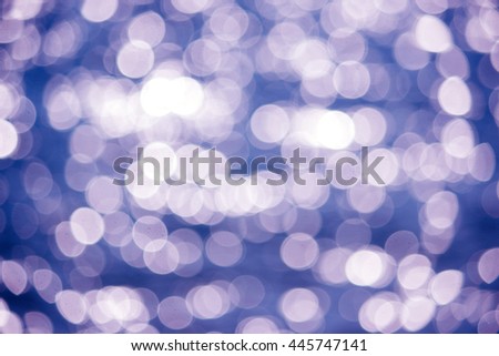 Abstract Bokeh of water background