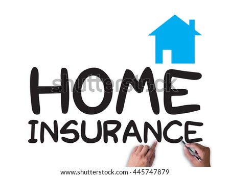 HOME INSURANCE businessman work on white broad, top view