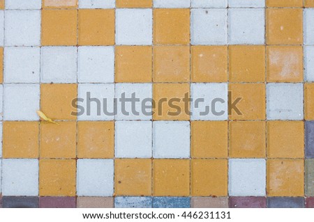 mosaic tiles on a floor