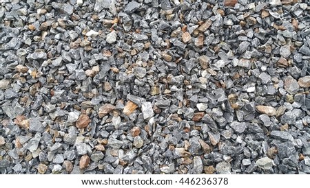 Lime stone coarse aggregate for concrete admixtures Royalty-Free Stock Photo #446236378