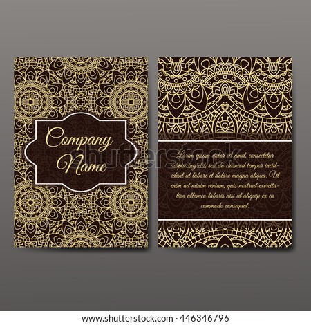 Wedding card collection. Template of invitation card. Decorative greeting design for thank you, save the date, mother day.