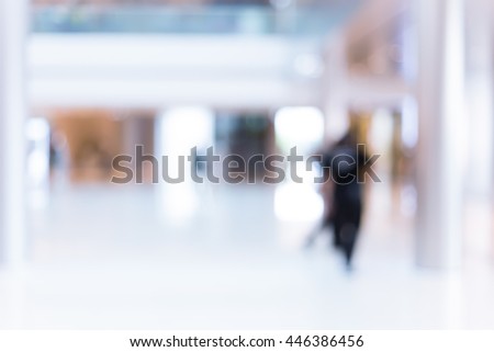 blur shopping mall background 
