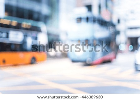 Blur Street background
